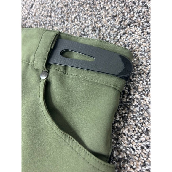 Knuckily Mens Cycling Shorts Olive Green Adjustable waist. - Picture 5 of 5